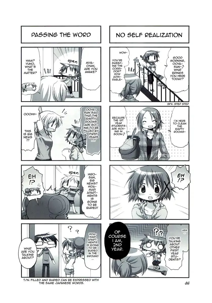 Read Hidamari Sketch chapter 46 image 1 on Lezhin