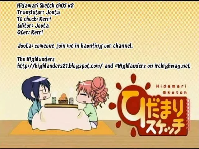 Read Hidamari Sketch chapter 7 image 0 on Lezhin