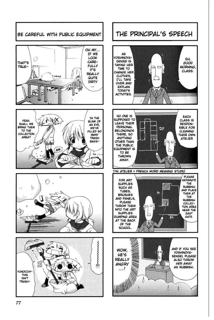 Read Hidamari Sketch chapter 9 image 3 on Lezhin
