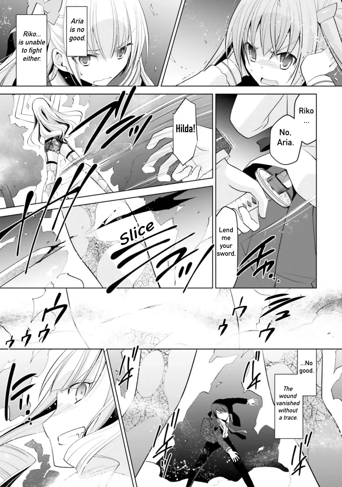 Hidan no Aria Chapter 111 page 18 - 