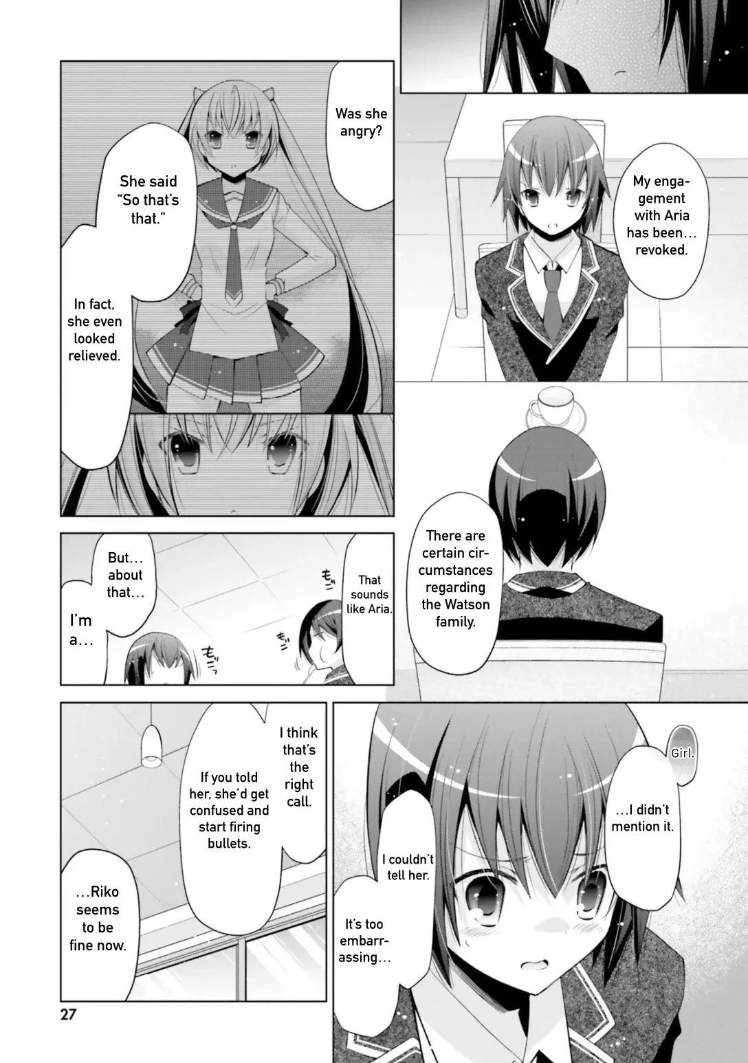 Hidan no Aria Chapter 113 page 3 - 