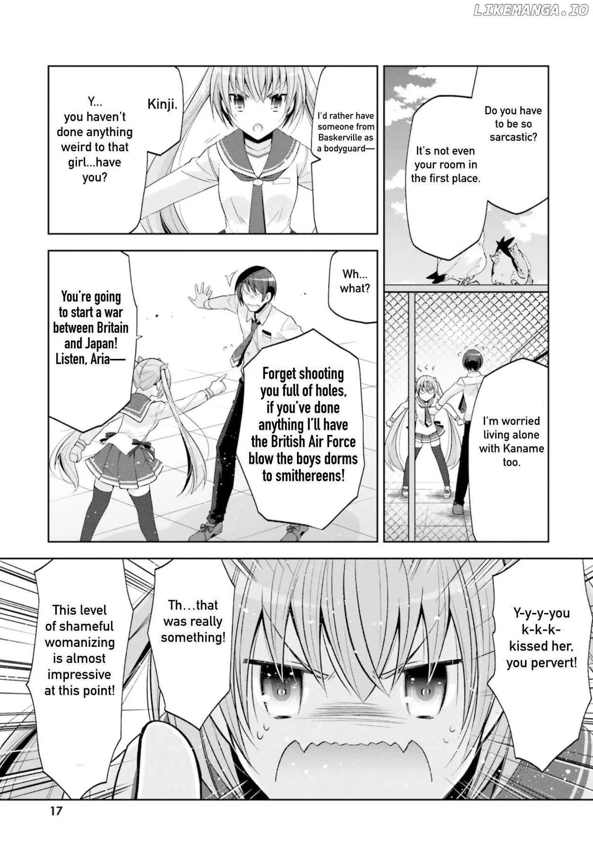 Hidan no Aria Chapter 124 page 15 - 