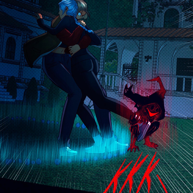 Hiding in the Moon Episode 73 page 128 - 