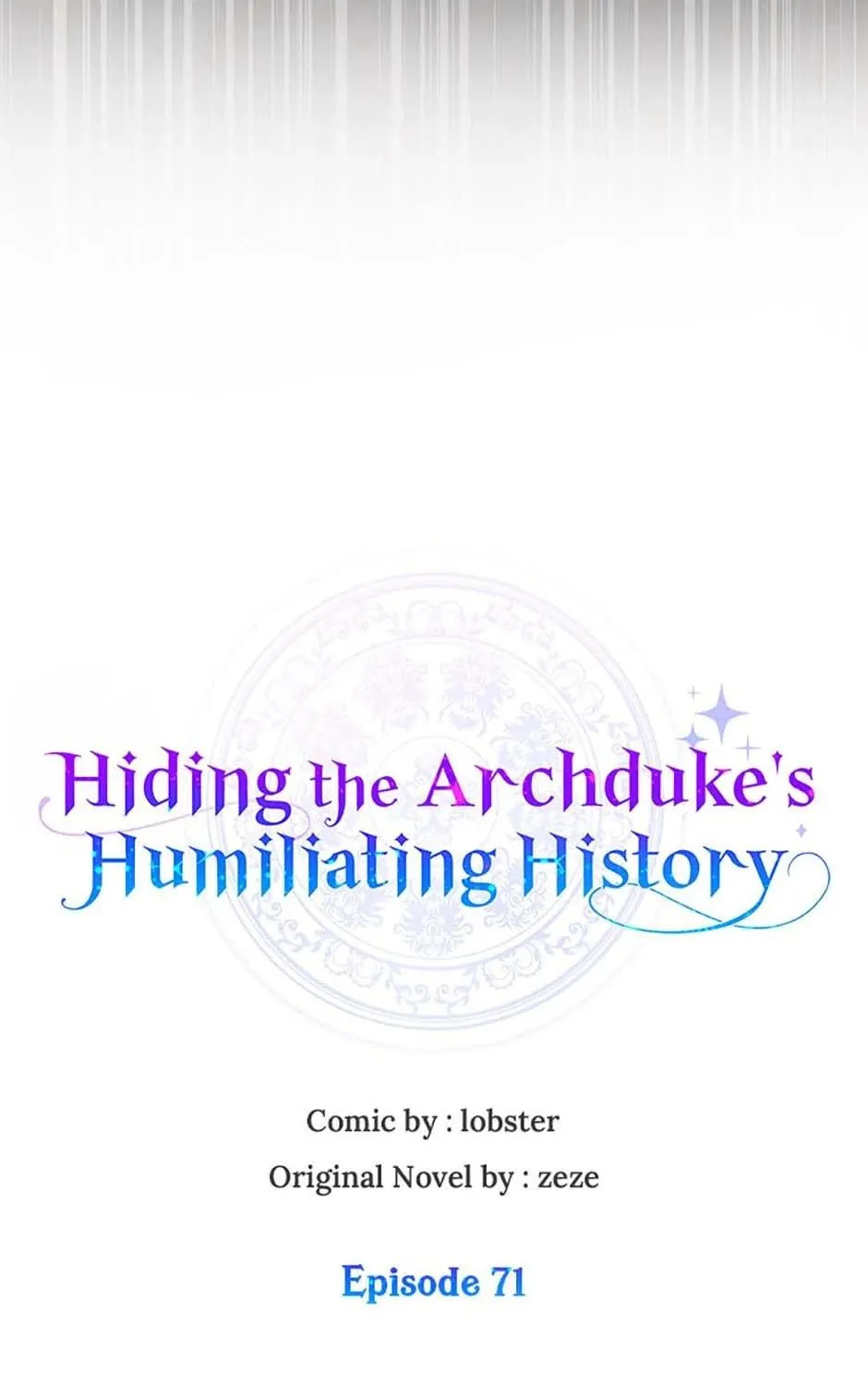 Hiding the Archduke's Humiliating History Chapter 71 page 39 - 