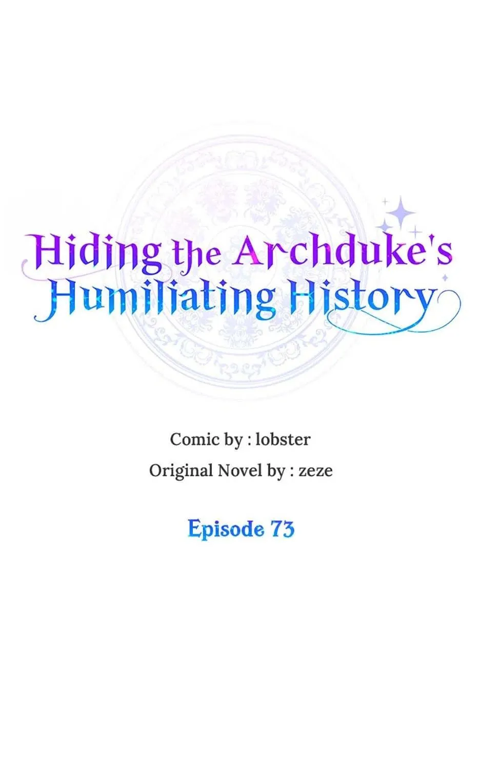 Hiding the Archduke's Humiliating History Chapter 73 page 39 - 