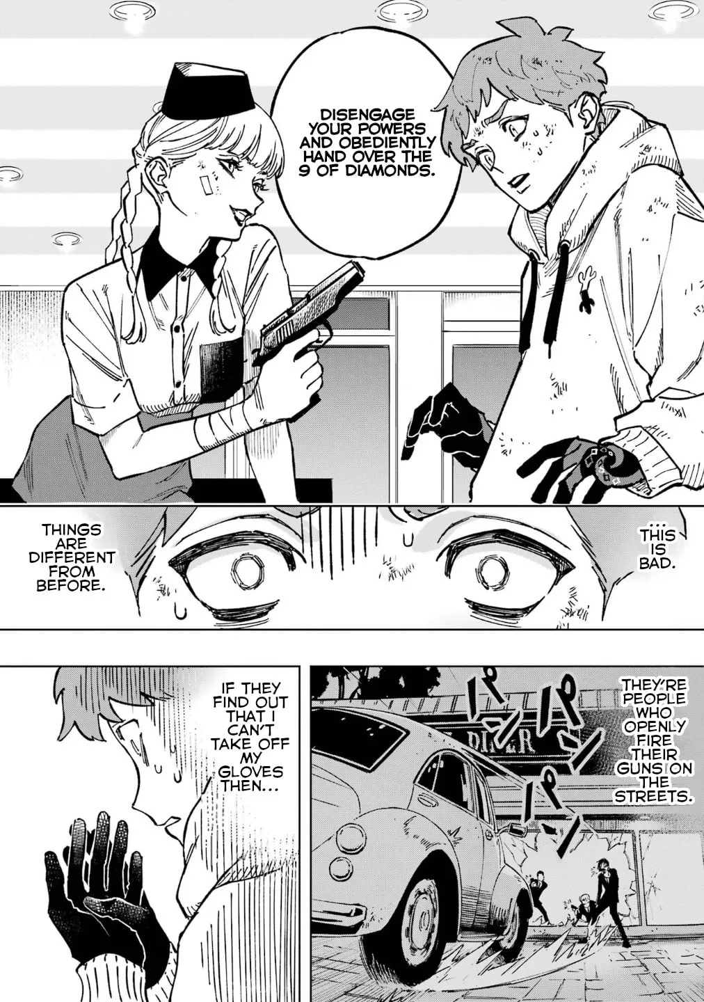 Read HIGH CARD: ♢9 No Mercy chapter 2 image 22 on Lezhin