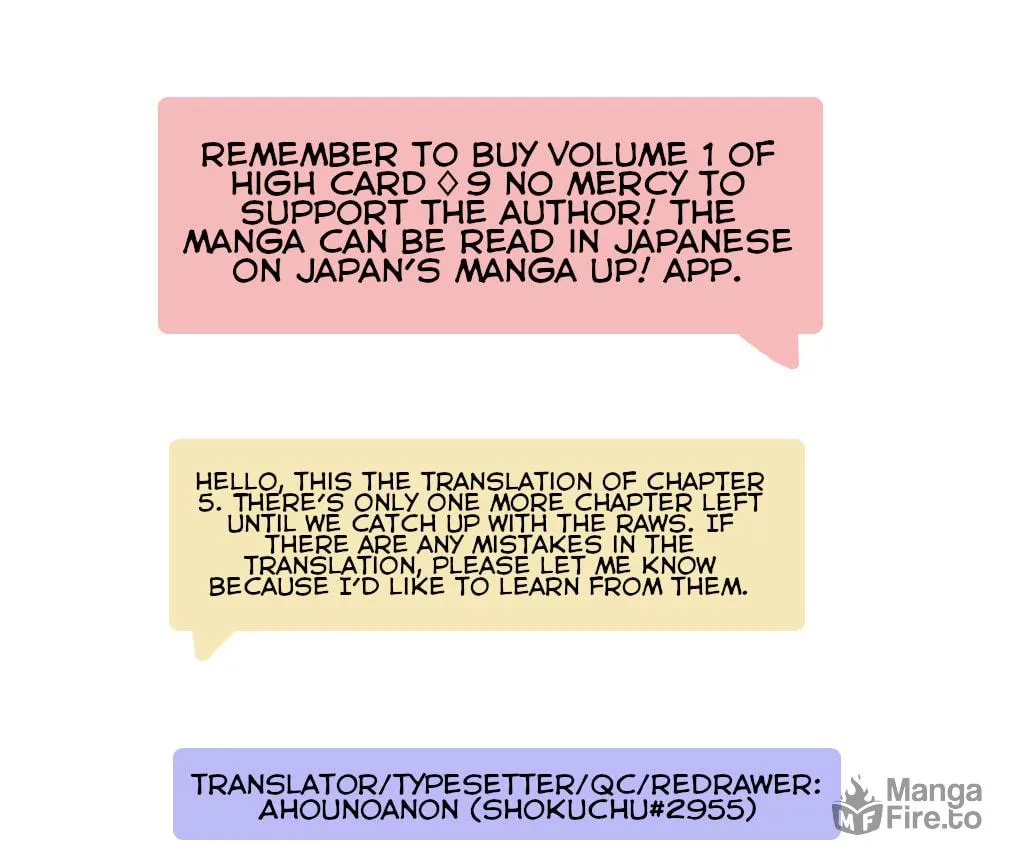 Read HIGH CARD: ♢9 No Mercy chapter 5 image 34 on Lezhin