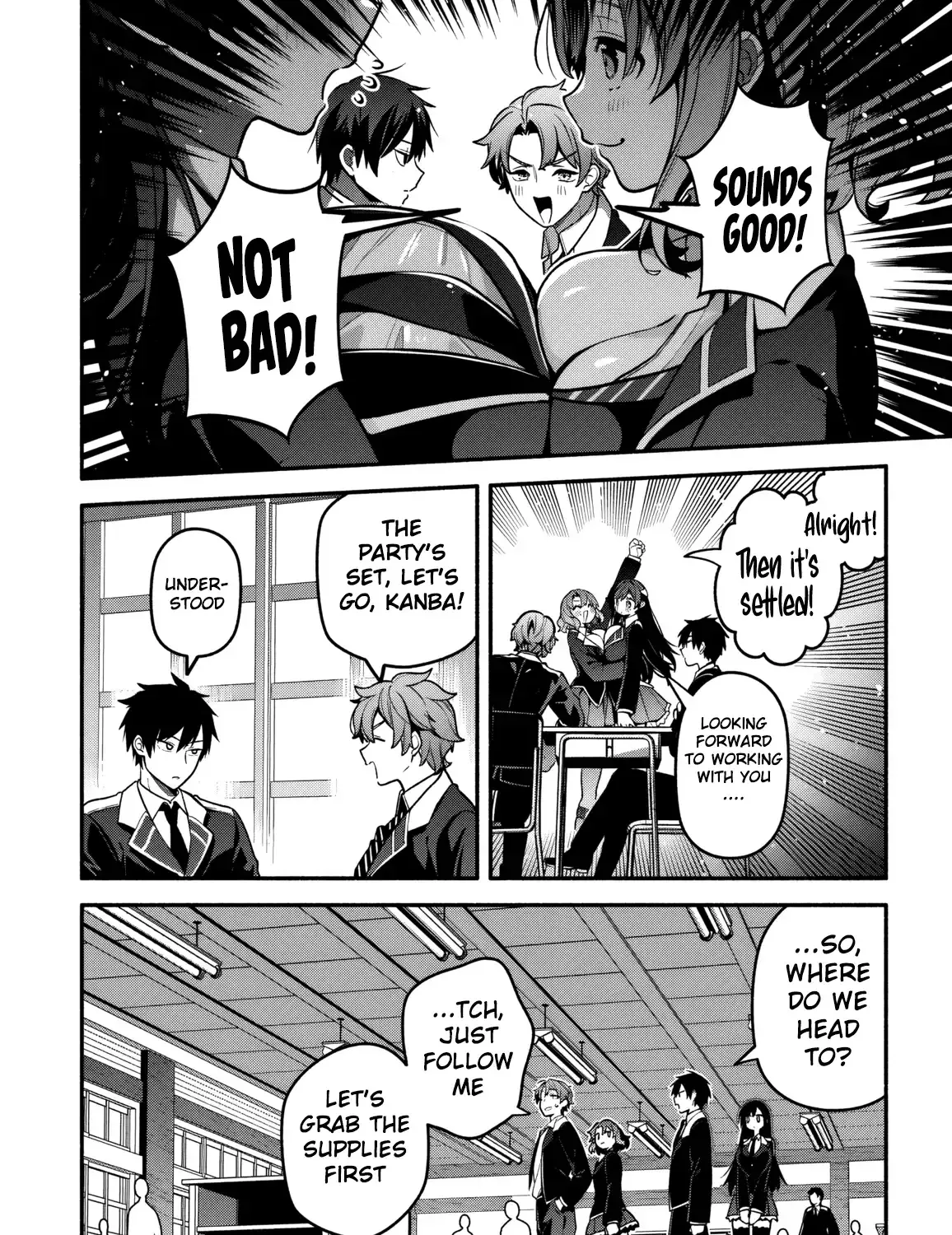 Read High School Hack and Slash chapter 1.3 image 7 on Lezhin