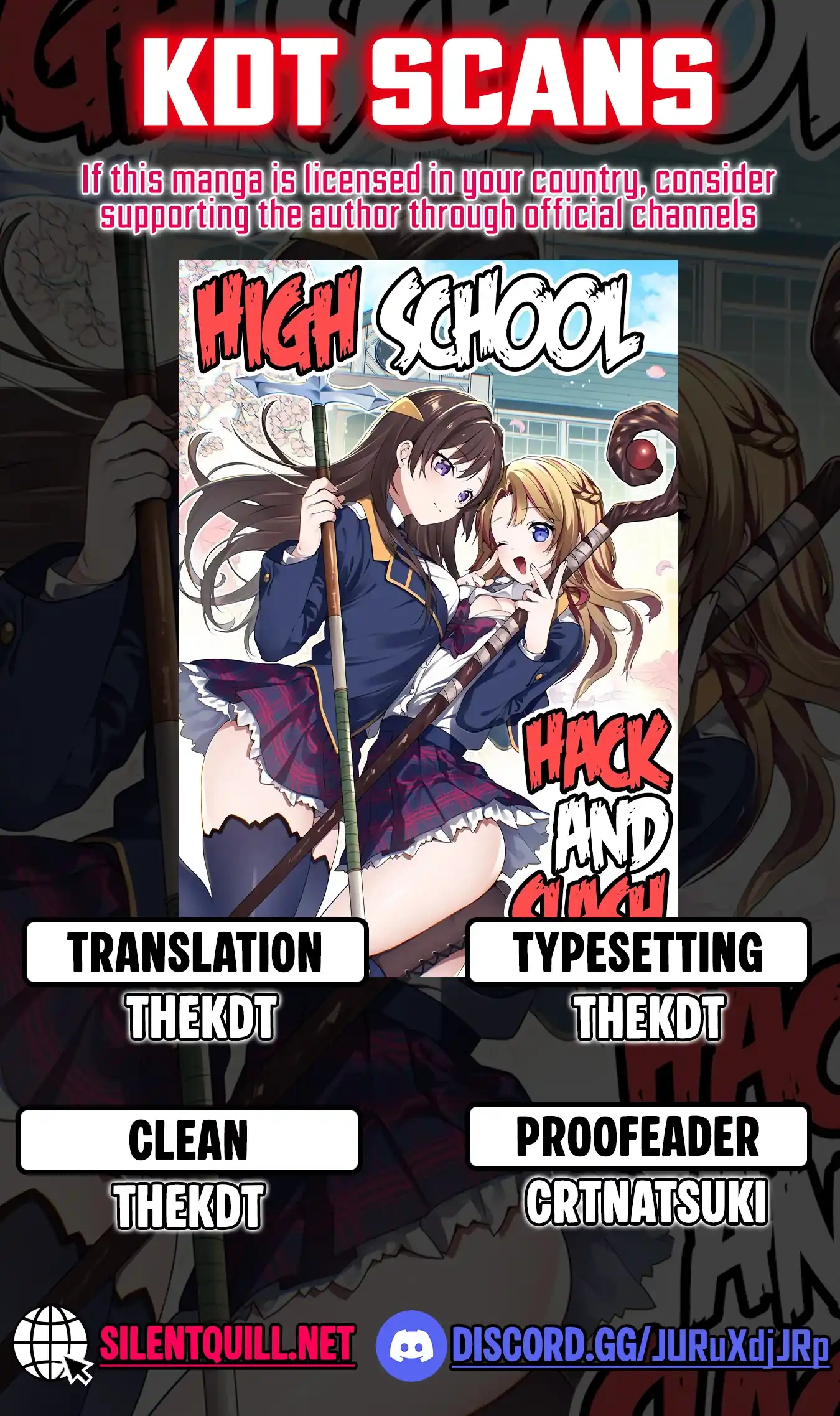 Read High School Hack and Slash chapter 7.1 image 0 on Lezhin