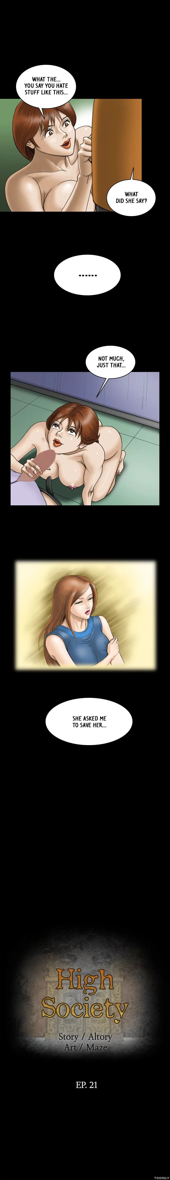 Read High Society 18+ chapter 21 image 3 on Lezhin