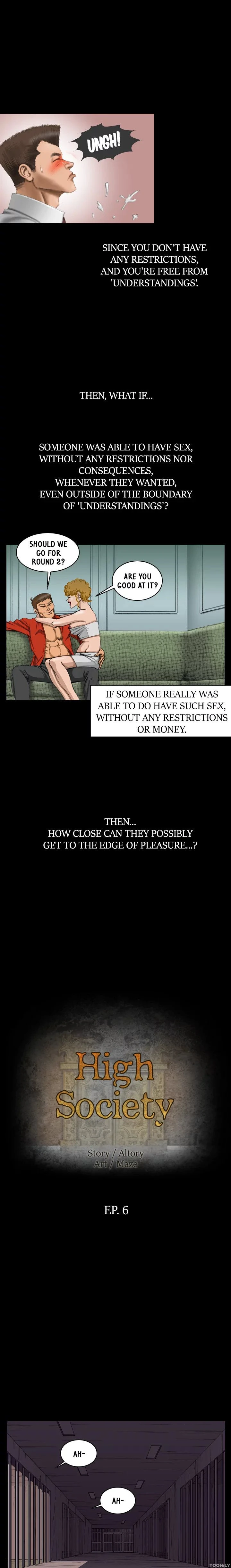 Read High Society 18+ chapter 6 image 1 on Lezhin