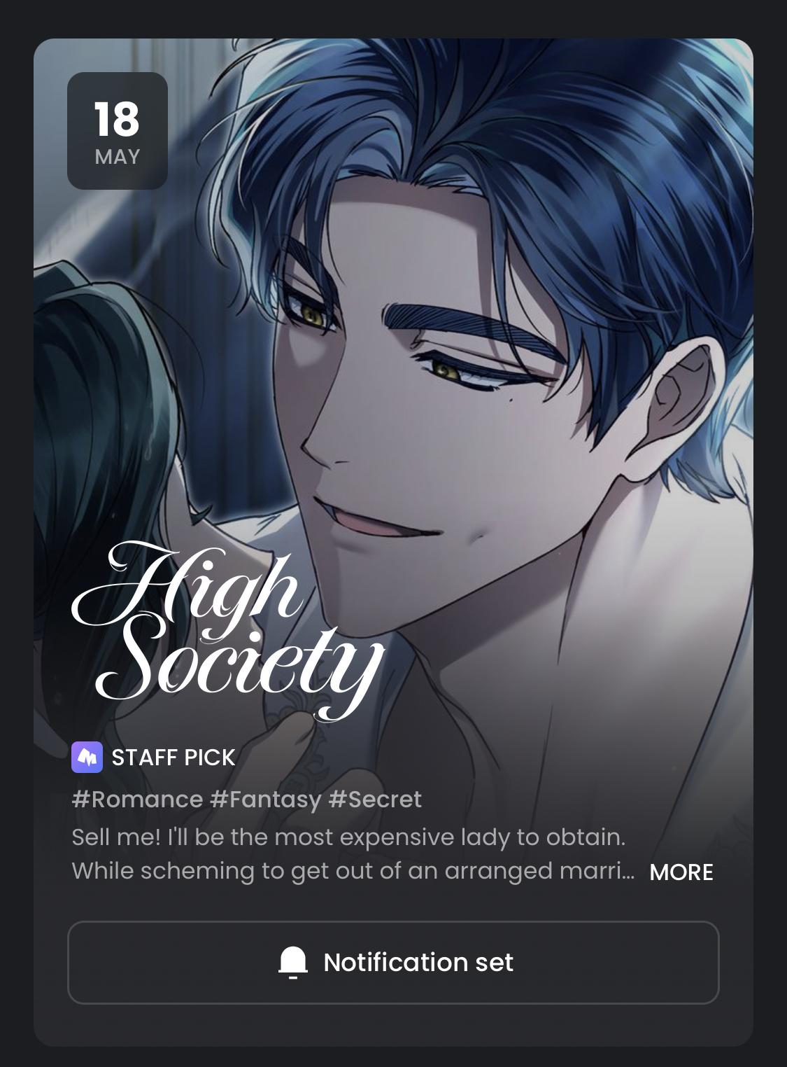 Read High Society chapter 2.1 image 1 on Lezhin