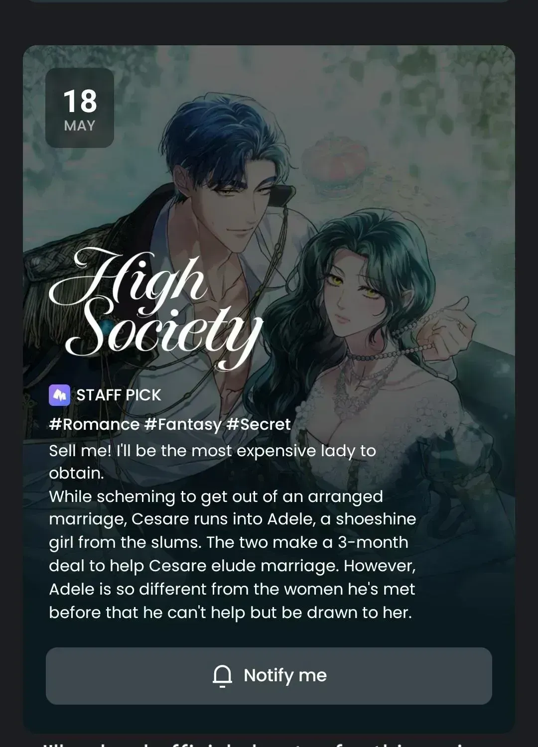Read High Society chapter 2.7 image 0 on Lezhin