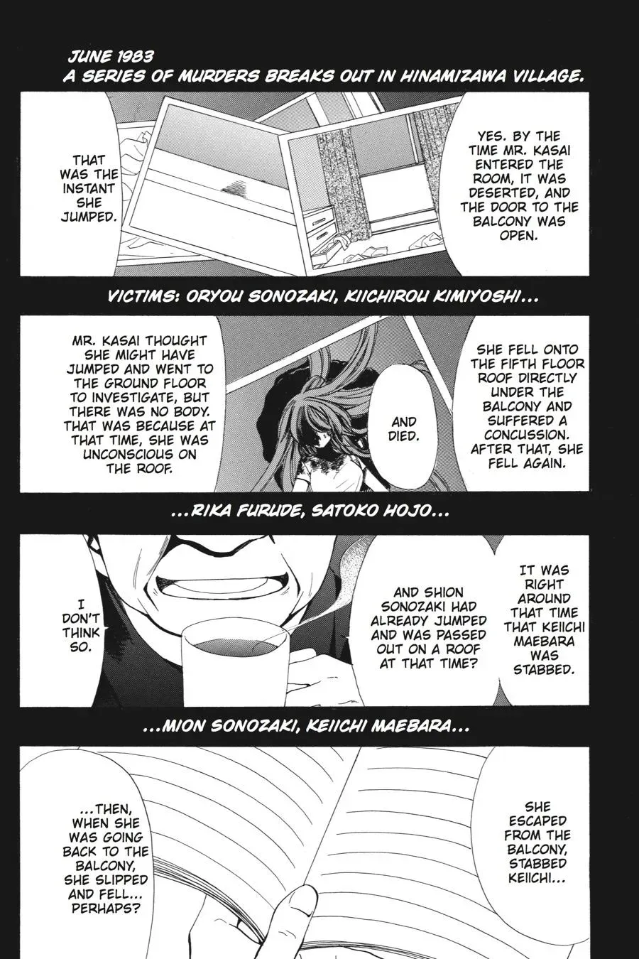 Read Higurashi WHEN THEY CRY: Eye Opening Arc chapter 21 image 1 on Lezhin