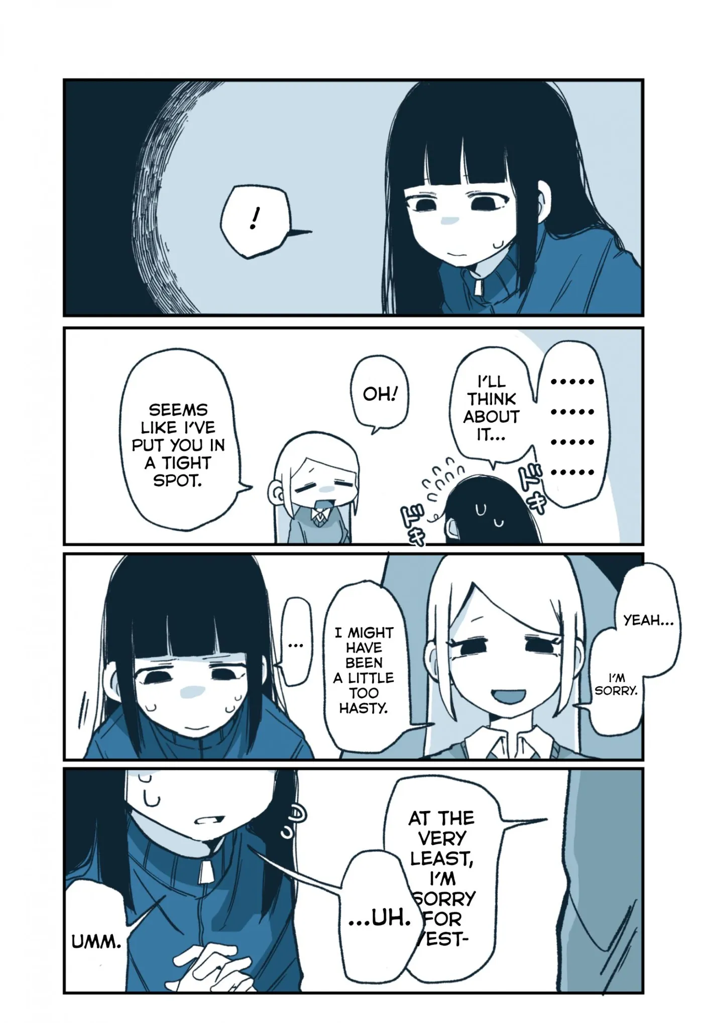 Read Hiiragi-chan & Tomikawa-chan chapter 2 image 1 on Lezhin
