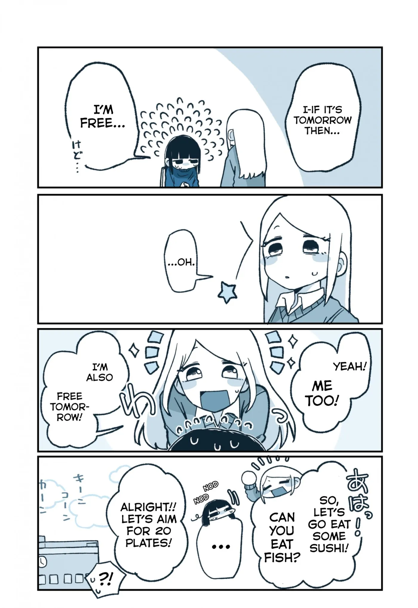 Read Hiiragi-chan & Tomikawa-chan chapter 2 image 2 on Lezhin