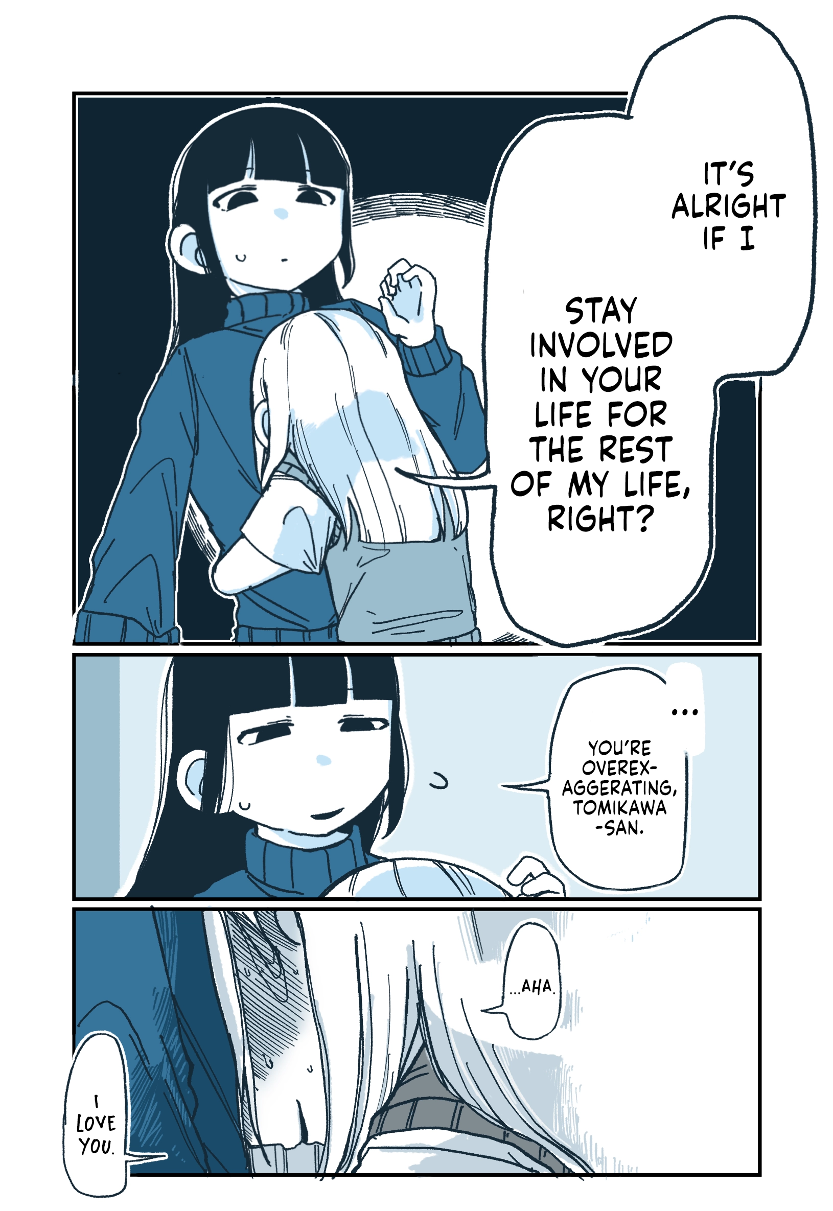 Read Hiiragi-chan & Tomikawa-chan chapter 70 image 2 on Lezhin