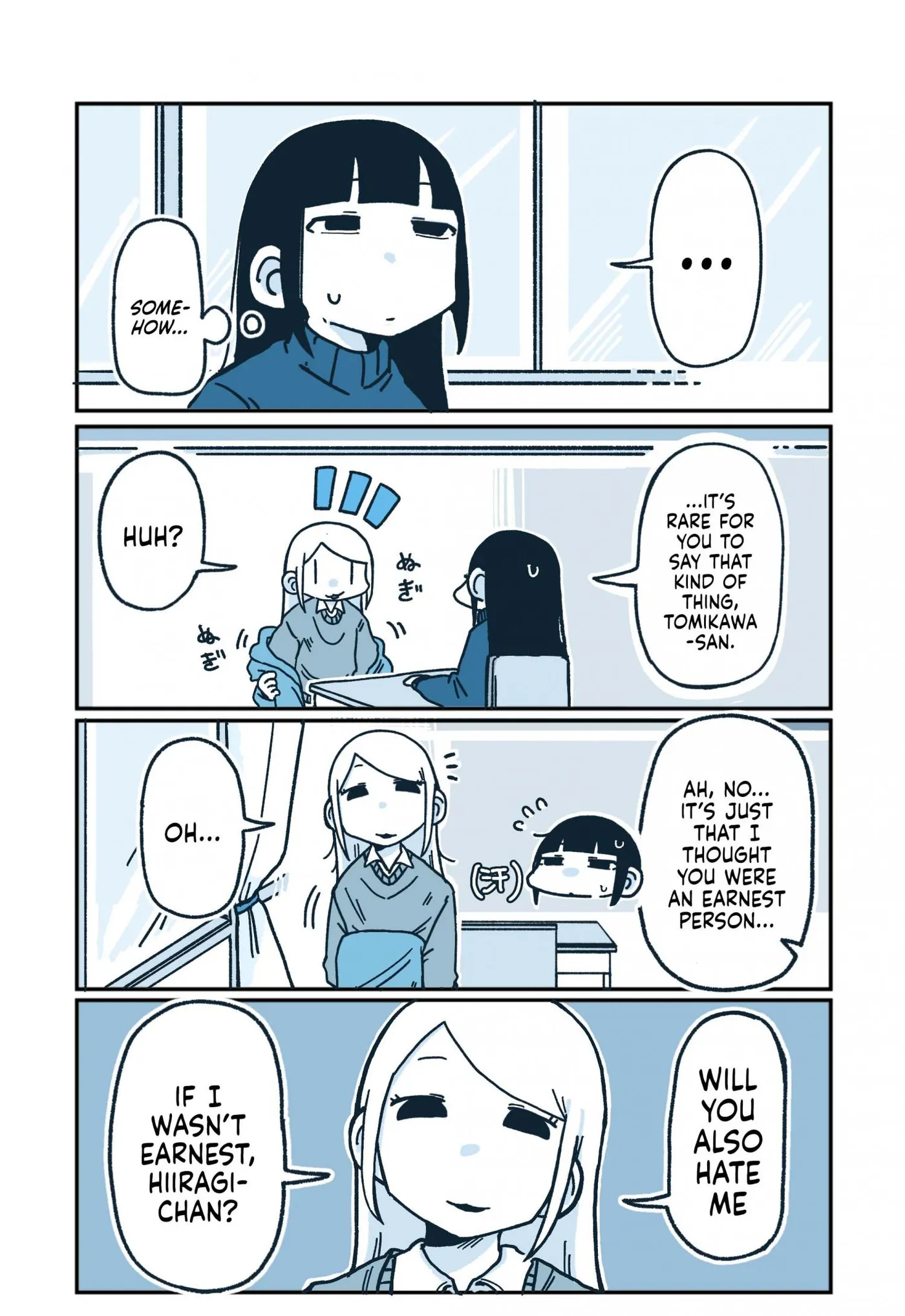 Read Hiiragi-chan & Tomikawa-chan chapter 89 image 2 on Lezhin