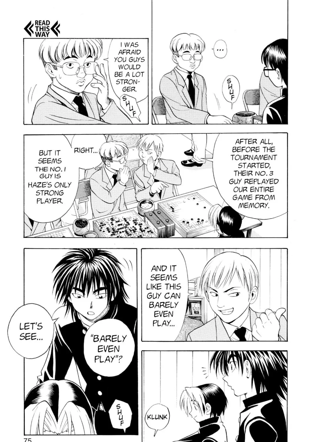 Read Hikaru no Go chapter 11 image 12 on Lezhin