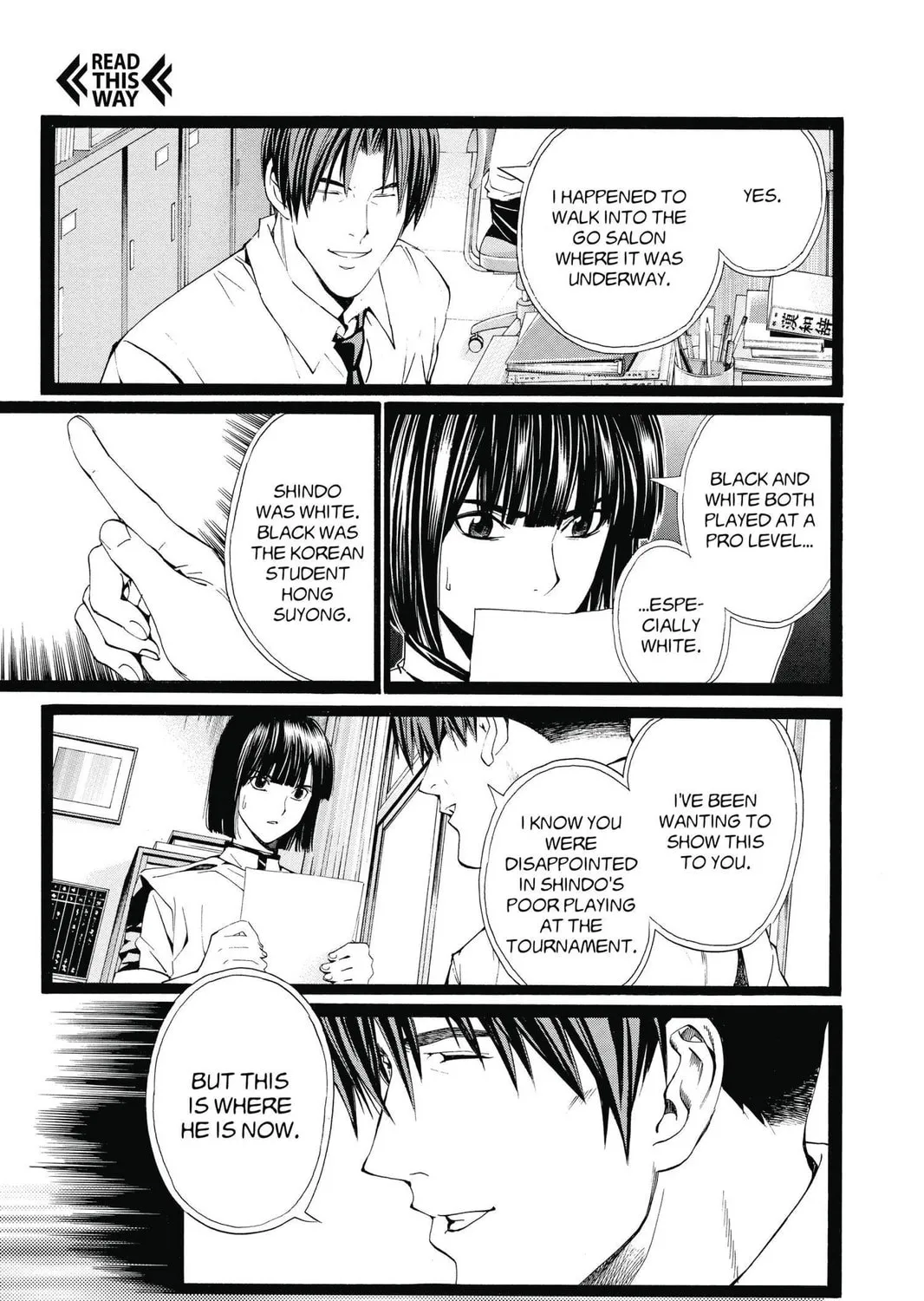 Read Hikaru no Go chapter 146 image 12 on Lezhin