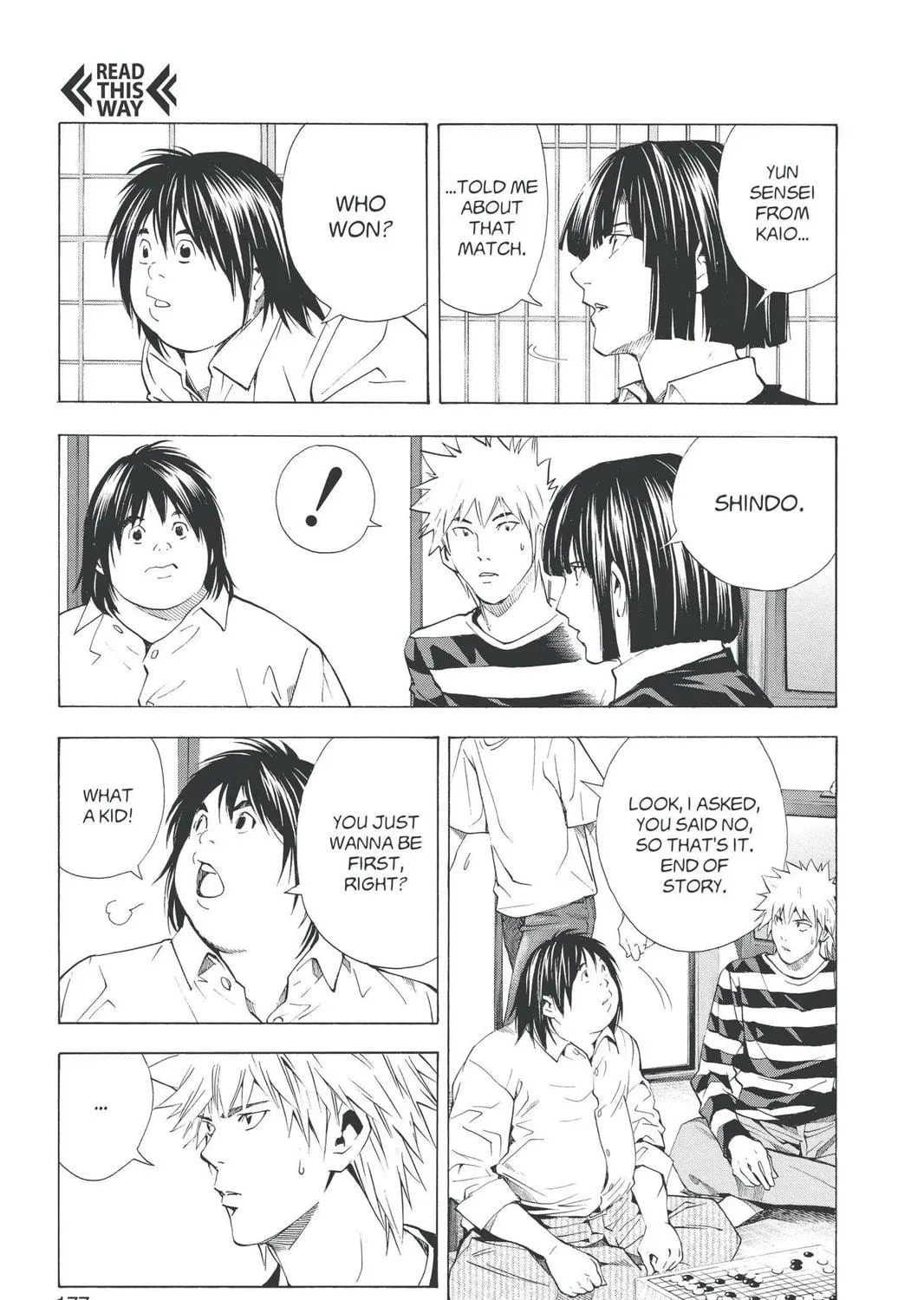 Read Hikaru no Go chapter 174 image 16 on Lezhin