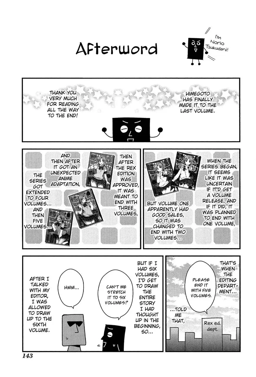 Himegoto+ Chapter 28.5 page 130 - 