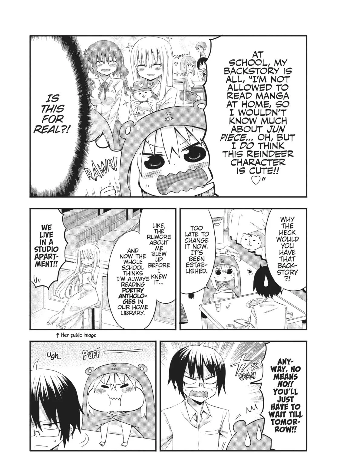 Read Himouto! Umaru-chan chapter 1 image 10 on Lezhin