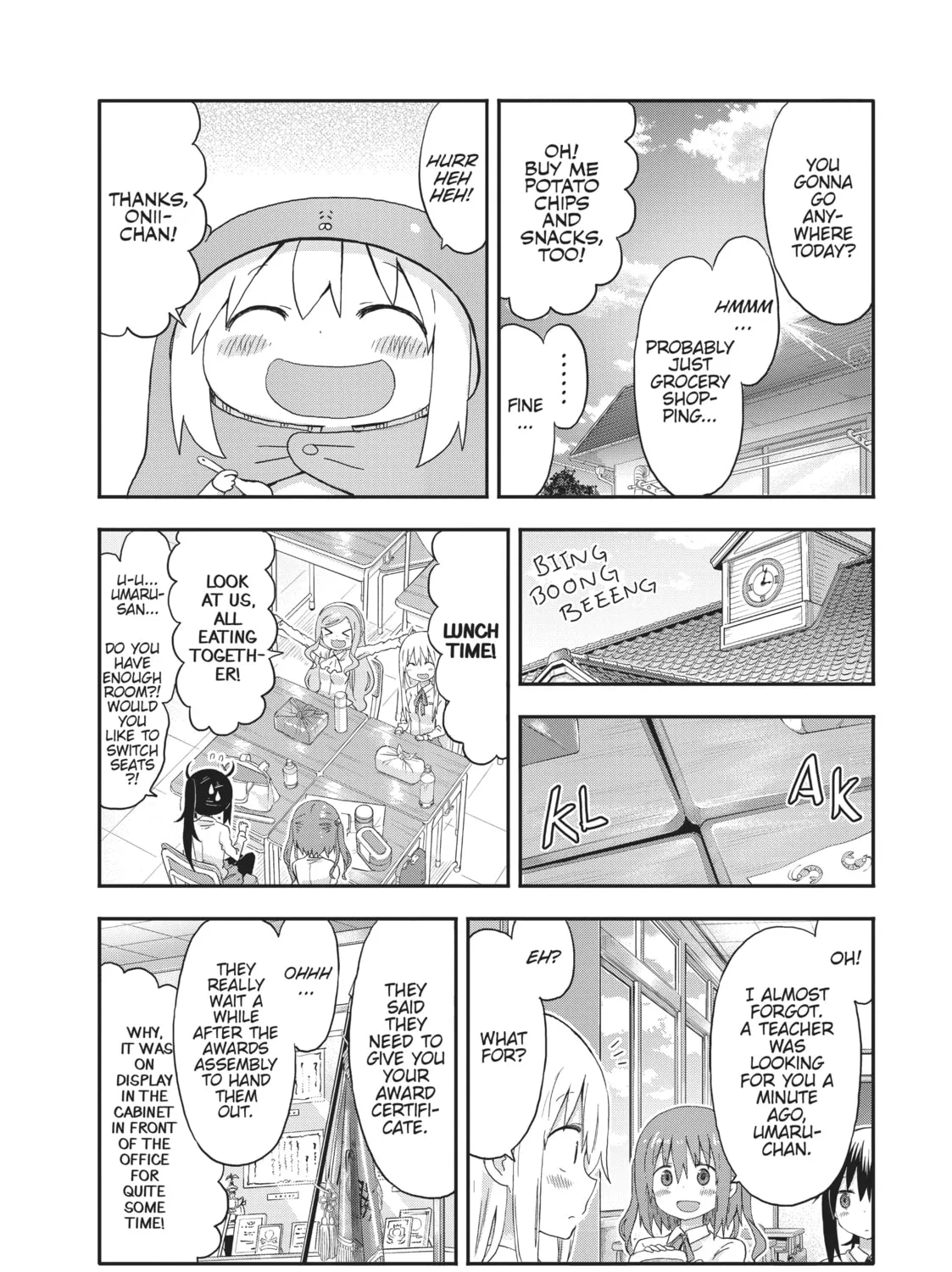Himouto! Umaru-chan Chapter 123 page 3 - 