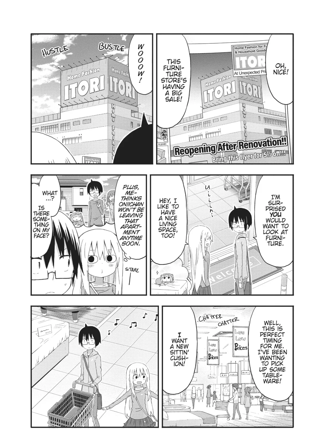 Himouto! Umaru-chan Chapter 144 page 3 - 