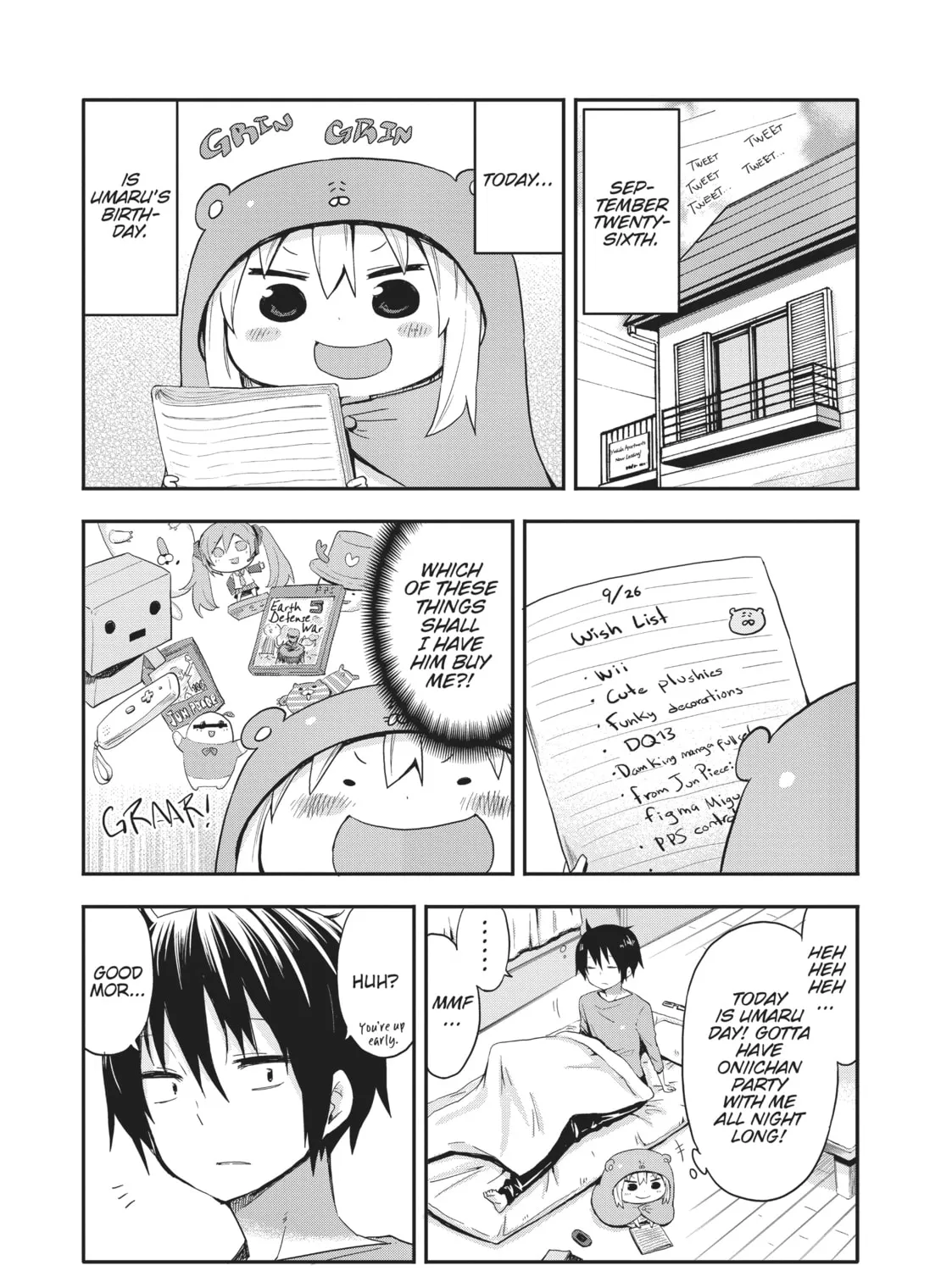 Himouto! Umaru-chan Chapter 29 page 3 - 