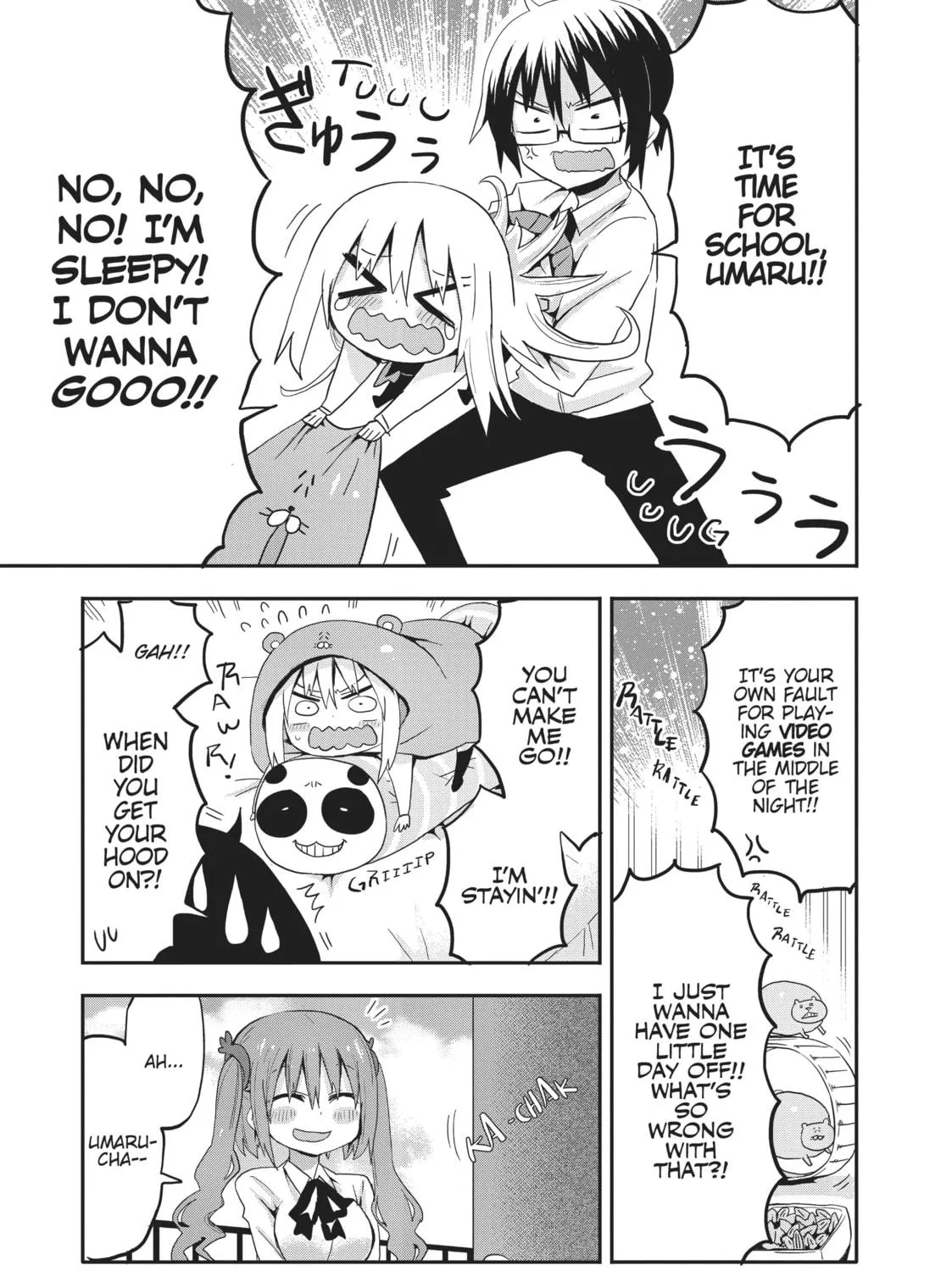 Himouto! Umaru-chan Chapter 34.3 page 9 - 