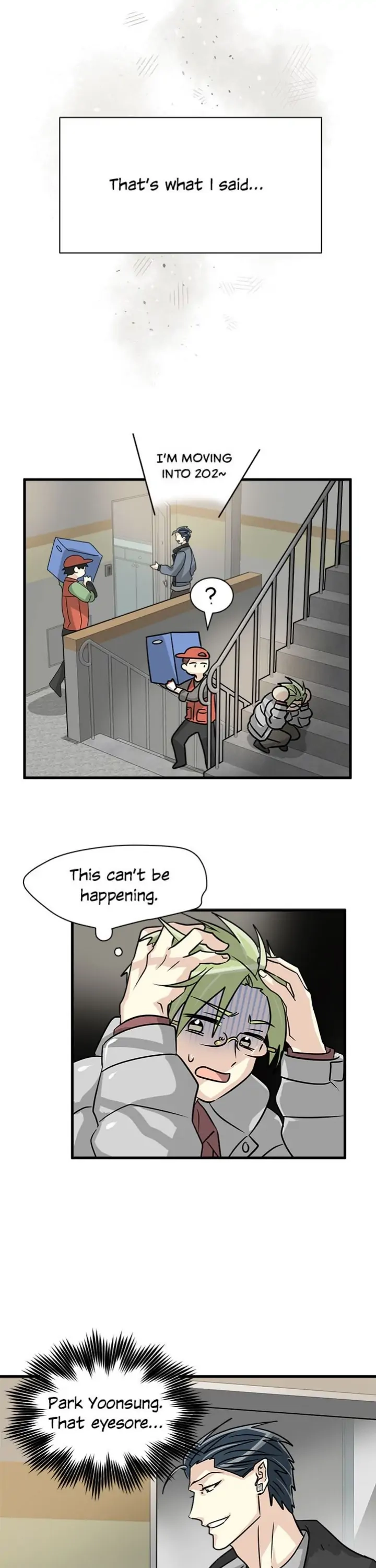 Read His Enemy Downstairs chapter 1 image 6 on Lezhin