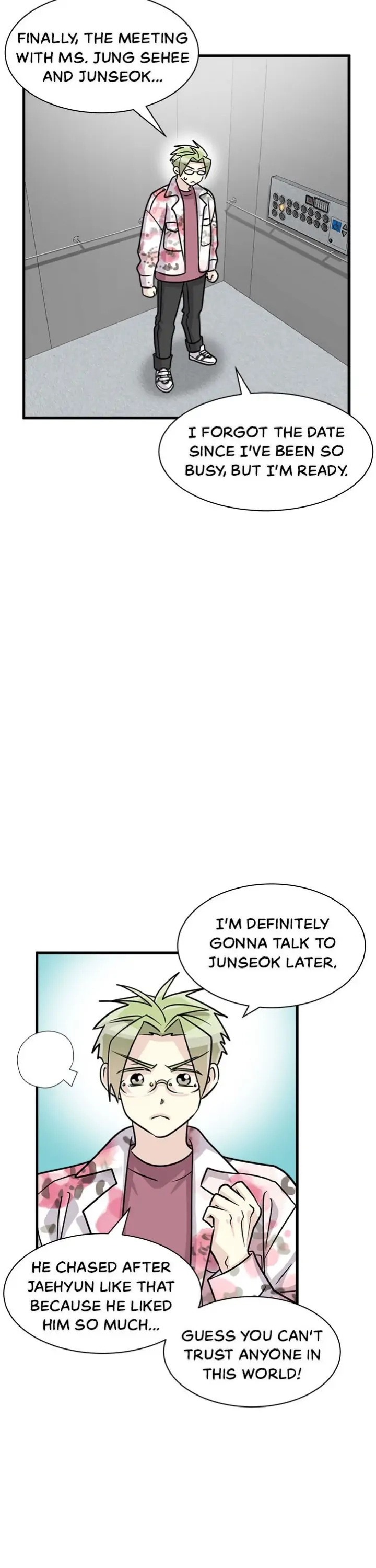 Read His Enemy Downstairs chapter 14 image 13 on Lezhin
