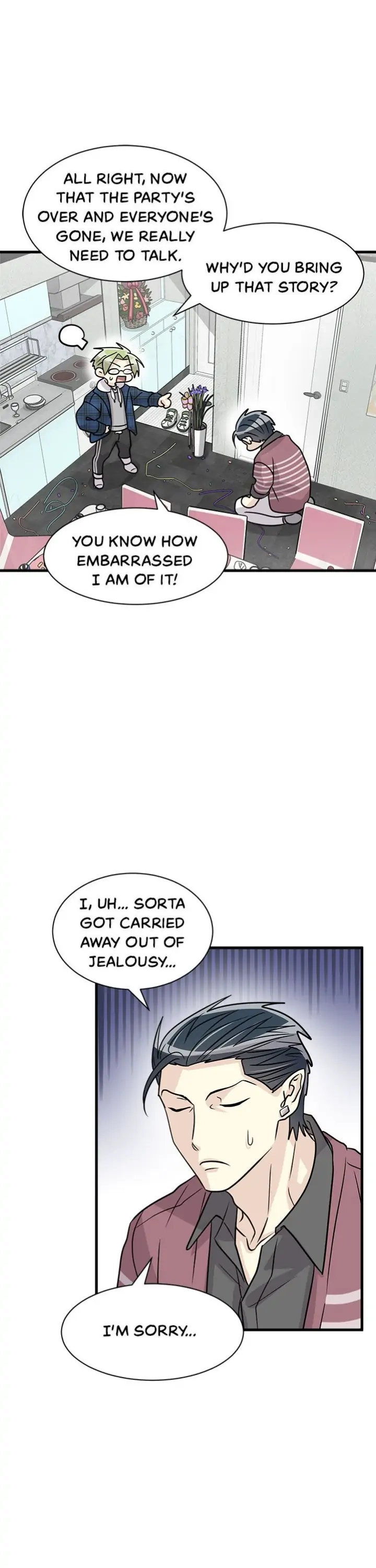 Read His Enemy Downstairs chapter 18 image 18 on Lezhin