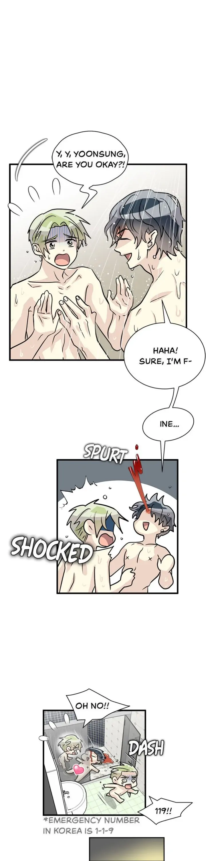 Read His Enemy Downstairs chapter 19 image 15 on Lezhin