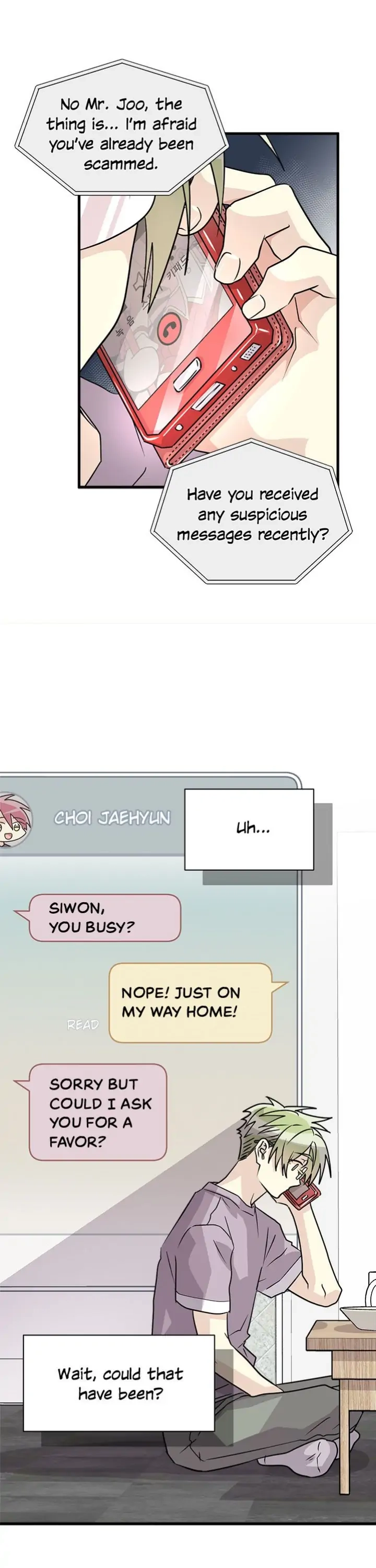 Read His Enemy Downstairs chapter 22 image 23 on Lezhin