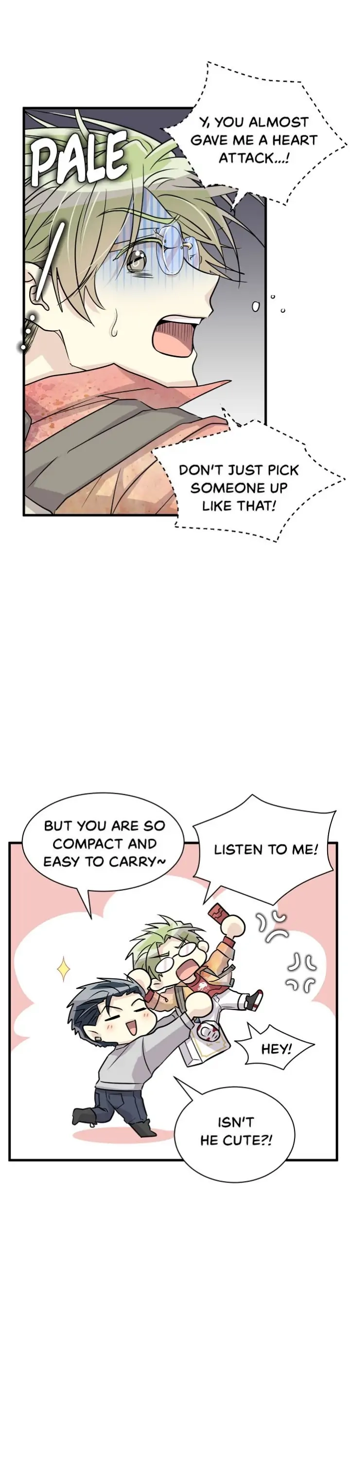 Read His Enemy Downstairs chapter 26 image 8 on Lezhin