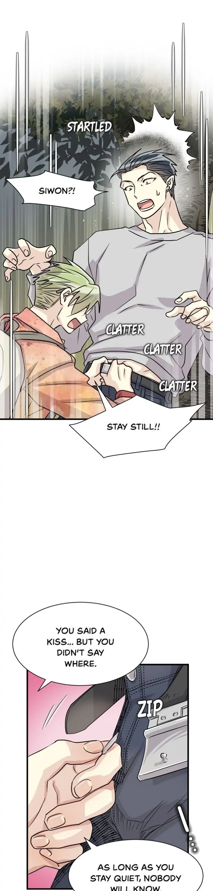 Read His Enemy Downstairs chapter 27 image 12 on Lezhin