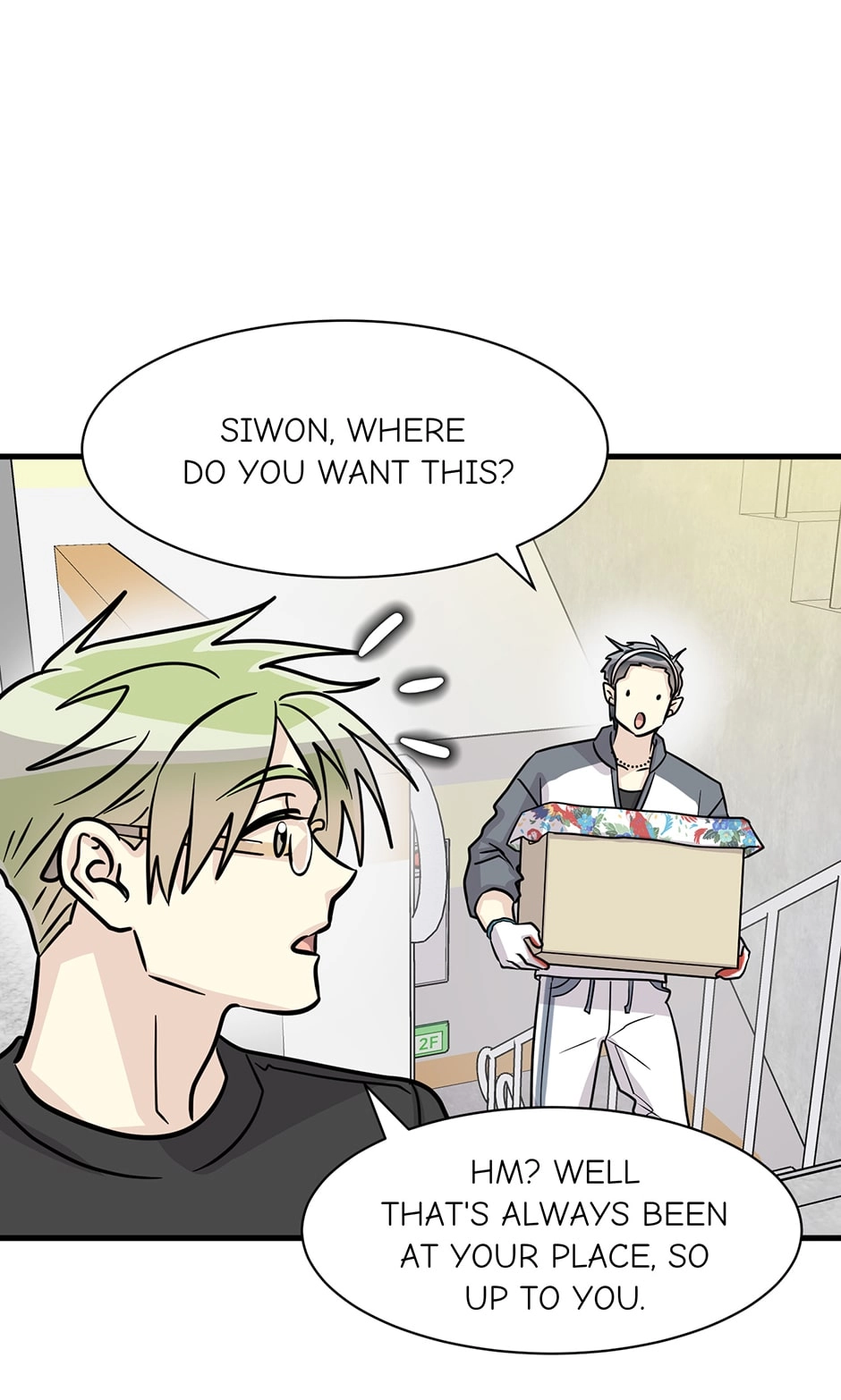 Read His Enemy Downstairs chapter 28 image 56 on Lezhin