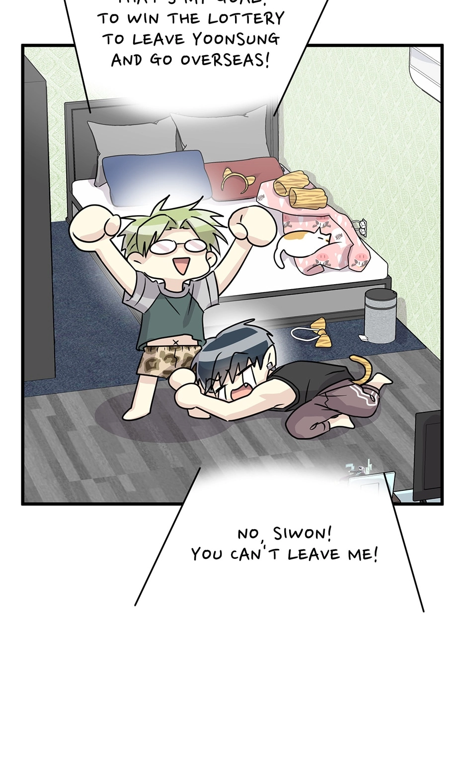 Read His Enemy Downstairs chapter 32 image 63 on Lezhin