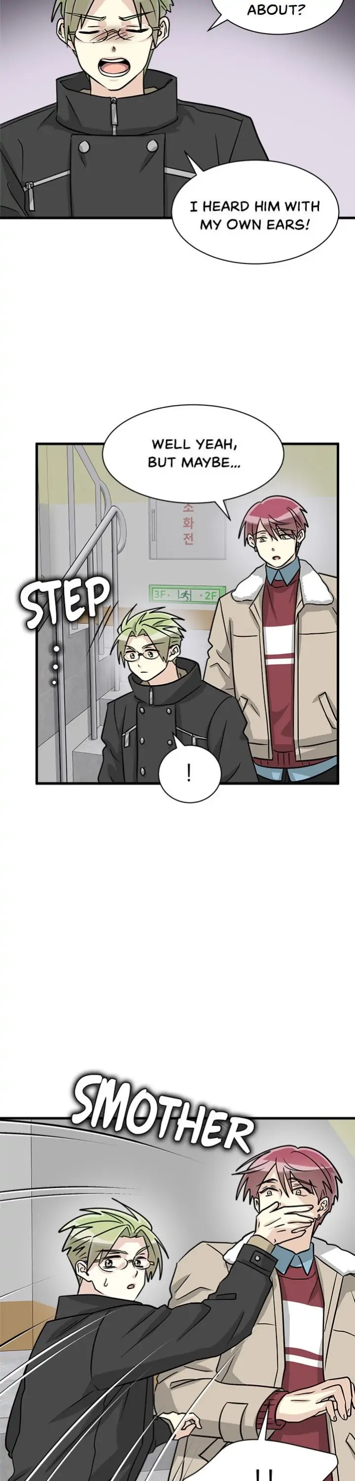 Read His Enemy Downstairs chapter 7 image 14 on Lezhin