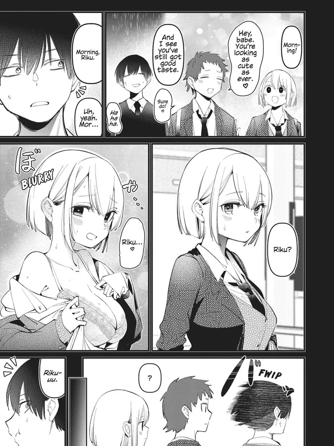 Read His Girlfriend chapter 2 image 8 on Lezhin