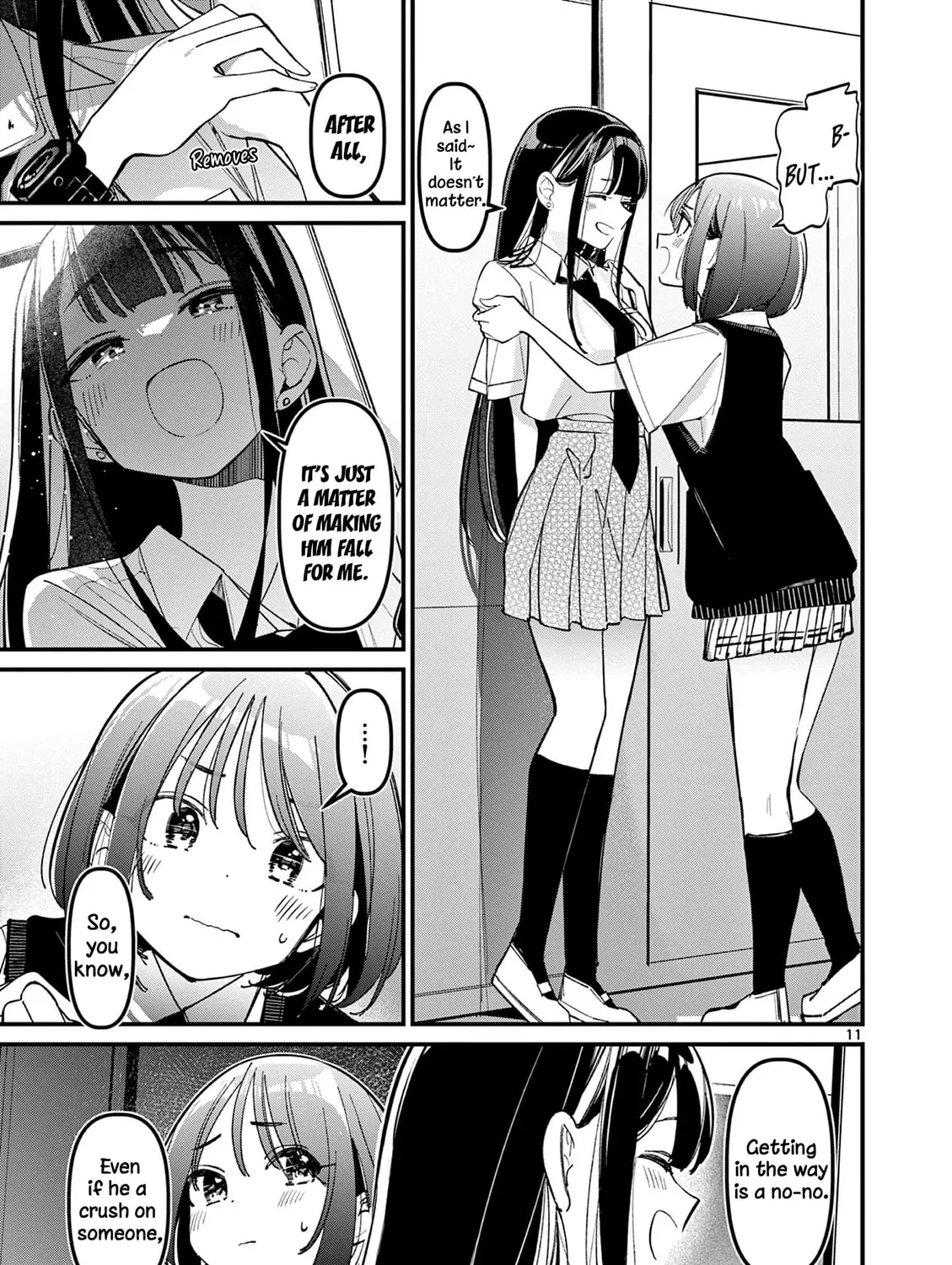 Read His Girlfriend chapter 32 image 20 on Lezhin