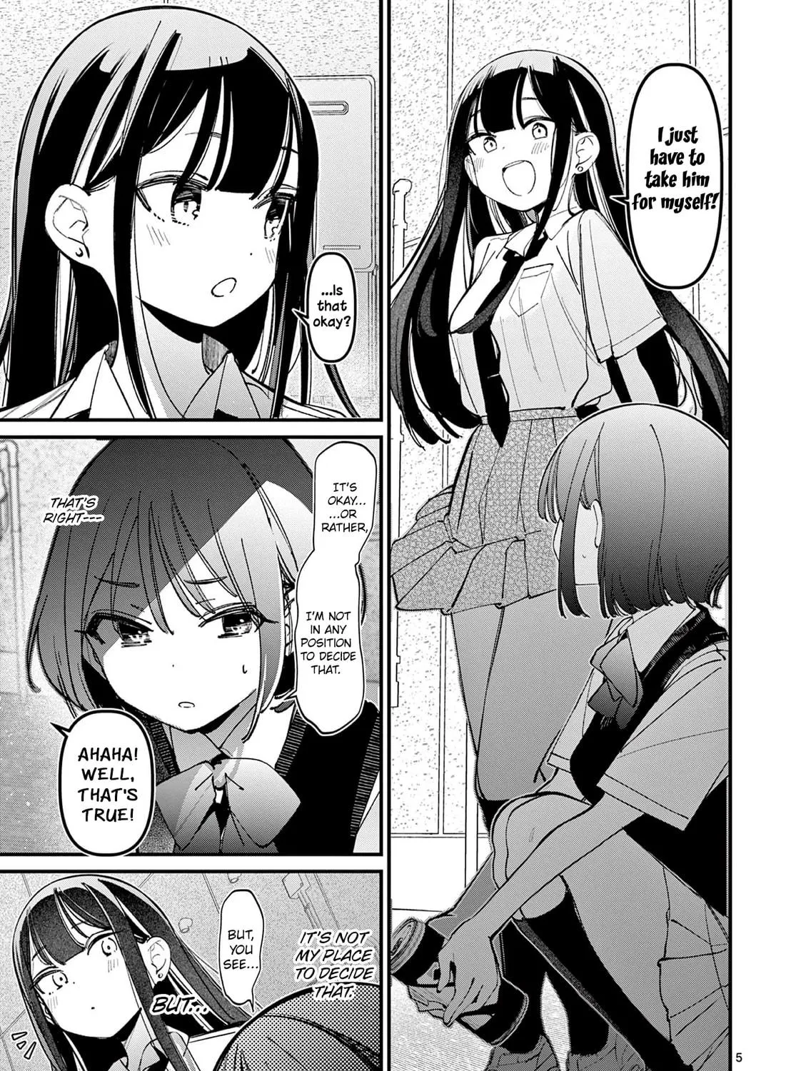 Read His Girlfriend chapter 32 image 8 on Lezhin