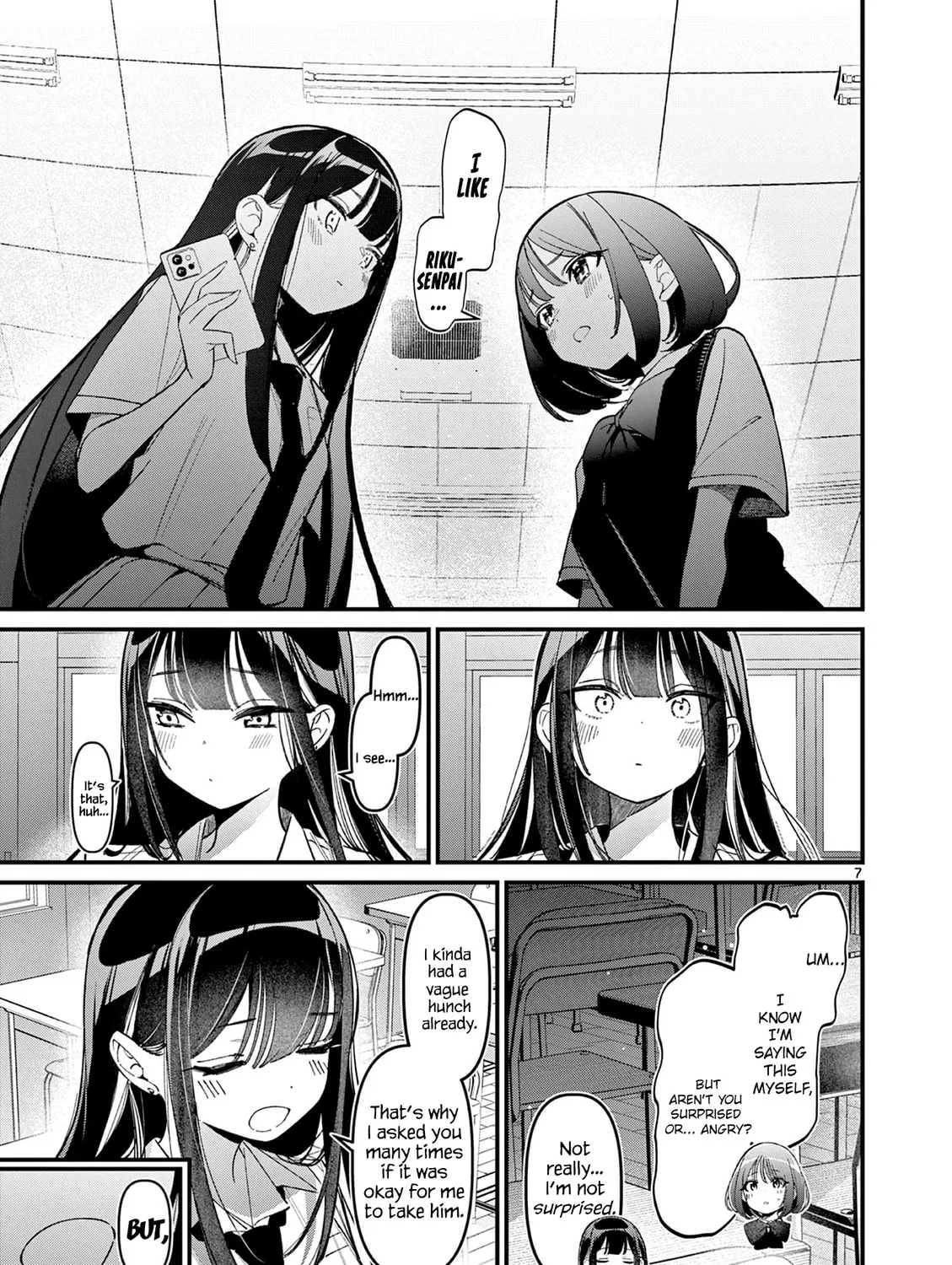 Read His Girlfriend chapter 34 image 12 on Lezhin