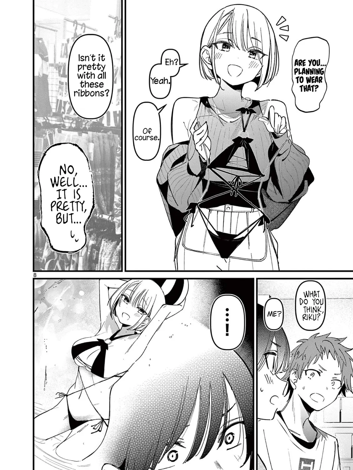 Read His Girlfriend chapter 35 image 14 on Lezhin