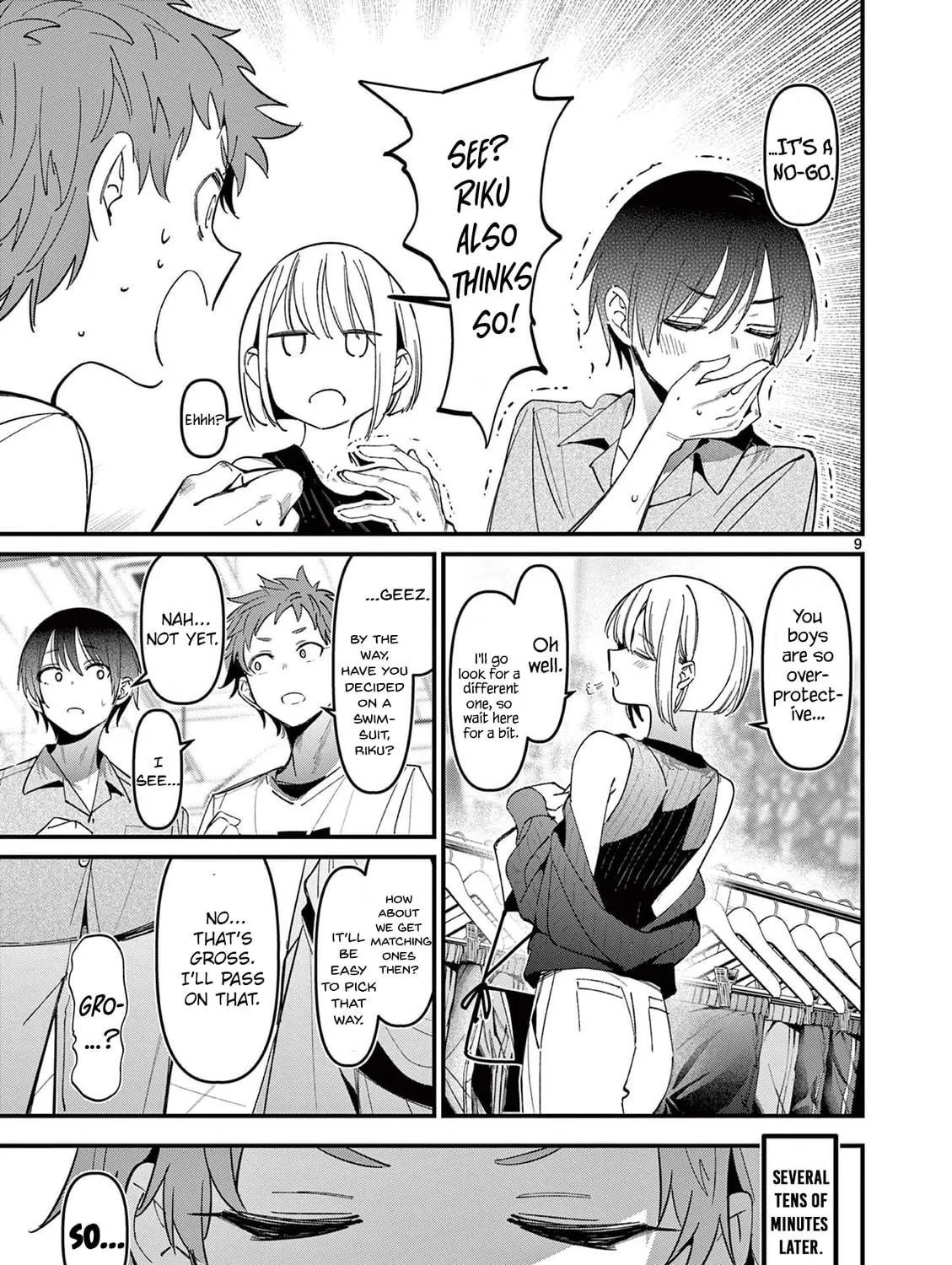 Read His Girlfriend chapter 35 image 16 on Lezhin