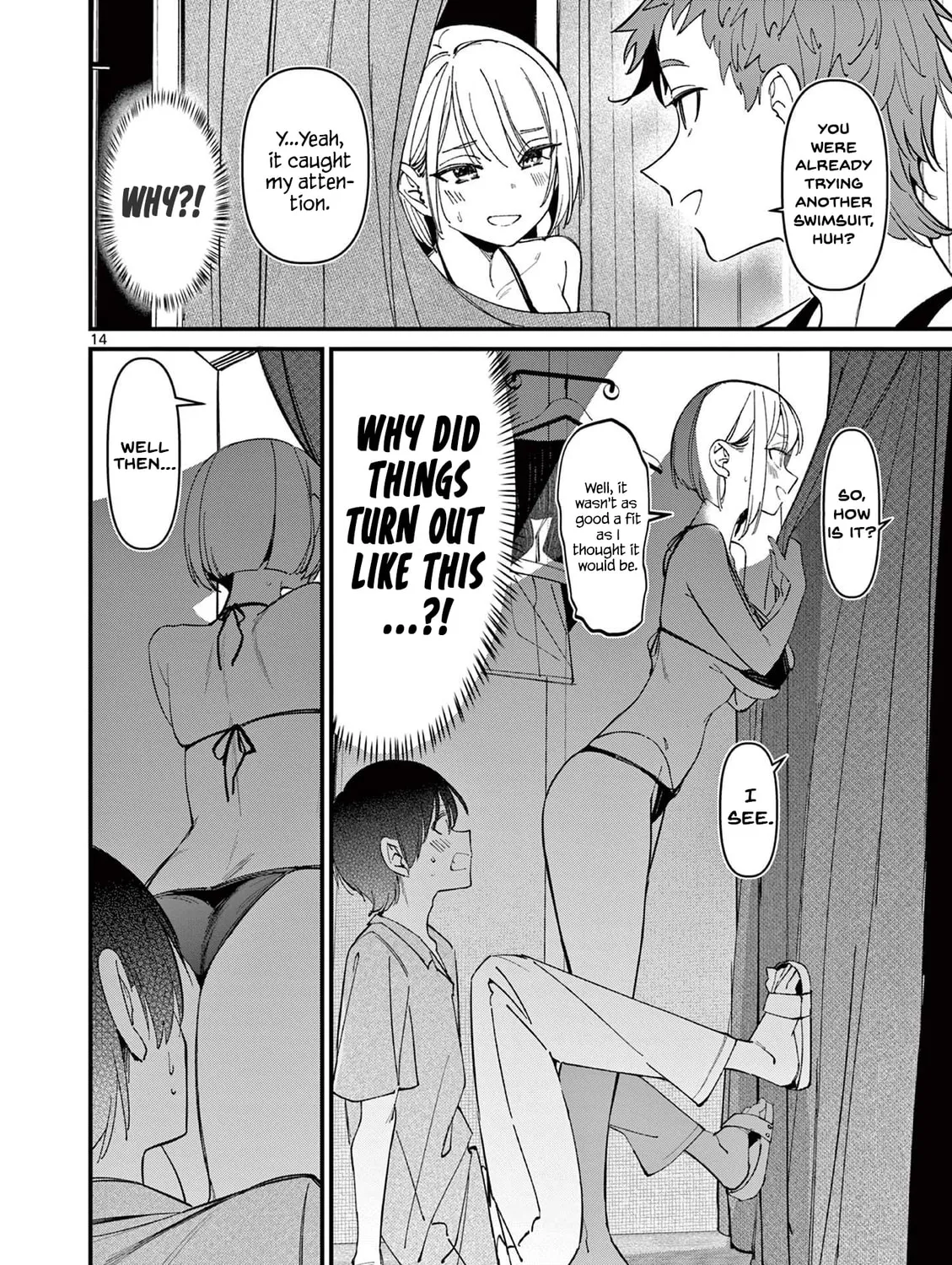 Read His Girlfriend chapter 35 image 26 on Lezhin