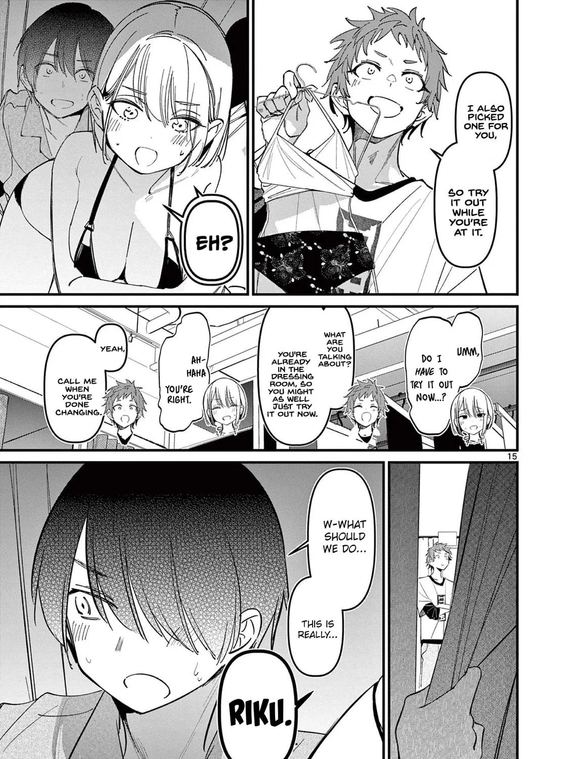 Read His Girlfriend chapter 35 image 28 on Lezhin