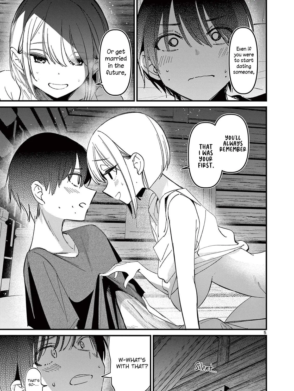 Read His Girlfriend chapter 43 image 8 on Lezhin